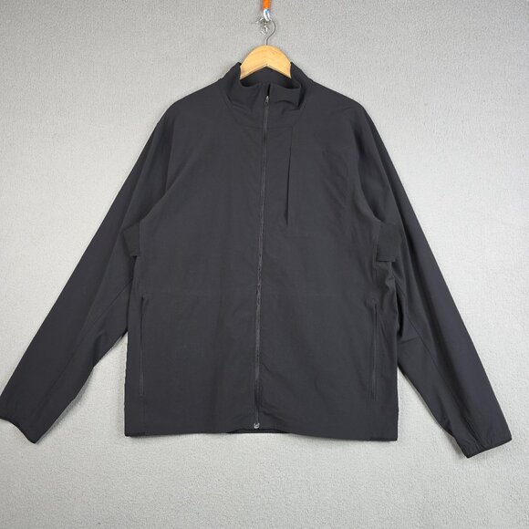 Lululemon Jacket Mens Size XL Black Expeditionist Performance Ripstop Full Zip - Picture 1 of 12